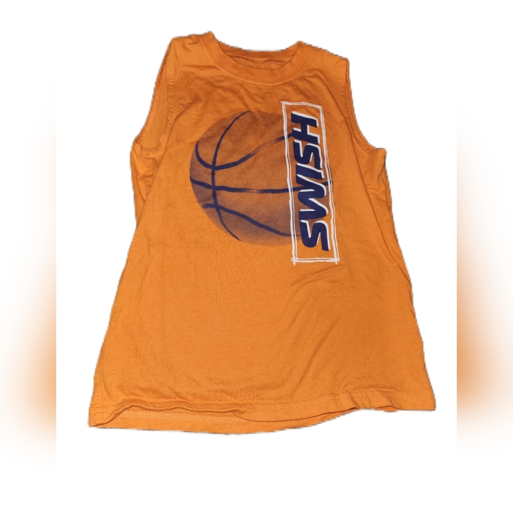 💓3/$15 Carter's Boy's Orange Size 7 Tank Top